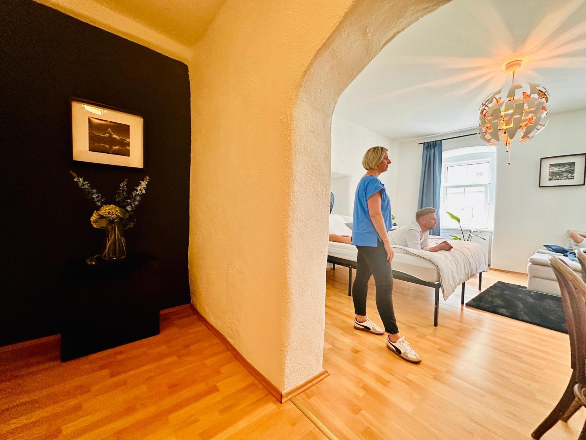 Schoene Ferienwohnung Schottwien Esterno foto